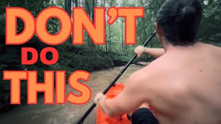 2 Idiots Kayak During A Hurricane And Survive [upl. by Lurline25]