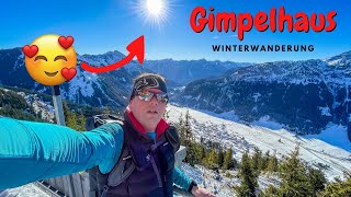 Winterwanderung zum Gimpelhaus  Wandern im Tannheimer Tal [upl. by Anneliese]