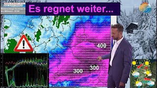 Es regnet weiter ICON mehr Regen bis Montag Wettervorhersage 1421092024 Ab Mittwoch wärmer [upl. by Eelyahs82]