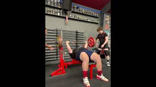 2075 kg powerlifting motivation ipf power sports powerlifter kg sbd training powerlifting [upl. by Naitirb]