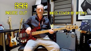 999  Inside Out bass cover Day 2 of Nine by 999 [upl. by Netty]