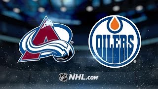 Avalanche win another game against the Oilers 32 [upl. by Gnurt]