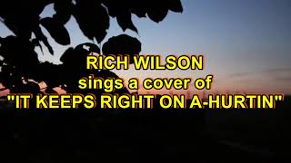 It Keeps Right On A Hurtin cover by Rich Wilson [upl. by Haronid]