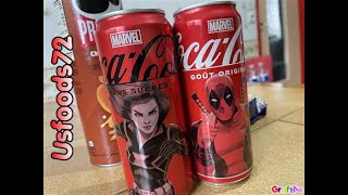 COCACOLA Marvel  Usfoods72 France [upl. by Essirahc829]