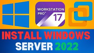 How to Download and install Windows Server 2022 on VMWare  Windows Server 2022 Desktop Experience [upl. by Sharl268]