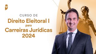 Partidos Políticos  Curso de Direito Eleitoral I 2024 [upl. by Leumek]