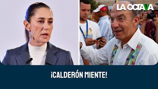 FALSO lo que DIJO FELIPE CALDERÓN SHEINBAUM [upl. by Farand]