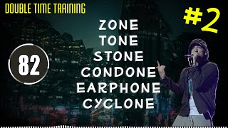 DOUBLE TIME TRAINING 2  Freestyle Battle Beat Training  Rap Beat for Improvising with Words [upl. by Uriisa457]