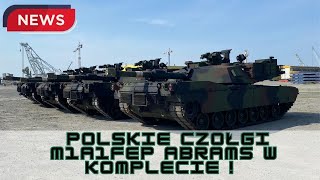 Polskie czołgi M1A1FEP Abrams w komplecie [upl. by Woolson]