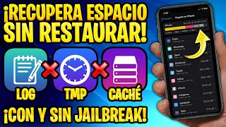 TUTORIAL 1 CLICK ✅ ELIMINA ALMACENAMIENTO BASURA EN TU iPHONE o iPAD 3uTools [upl. by Nerahs]