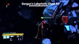 Destiny  Vault of Glass Raid Walkthrough  Gorgons Labyrinth All Chests and Exit [upl. by Akihc349]