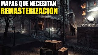 TOP 10 MAPAS OLVIDADOS que NECESITAN una REMASTERIZACIÓN MW  BO [upl. by Nairod477]