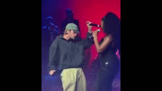 Tems amp Justin Bieber  Essence  Live at Coachella 2024 [upl. by Colb753]