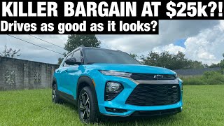 2022 Chevy Trailblazer RS TEST DRIVEFULL REVIEW [upl. by Valera]