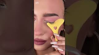 Hooded eyes tutorial❌❌❌linerhack makeuptutorial linertrick makeuptips makeuptricks [upl. by Eissoj]