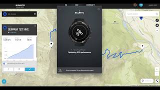 How To Plan a route on a 3D map amp import to Suunto 9 Baro Watch [upl. by Aylsworth]