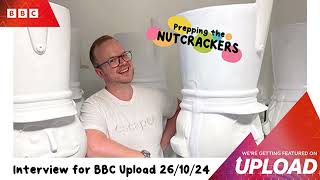 Interview on BBC Upload about being an Illustrator and designing the York Christmas Nutcracker Trail [upl. by Edge446]