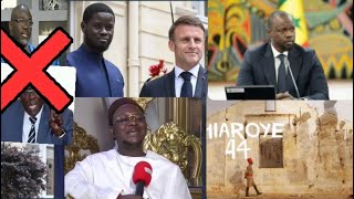 CHEIKH BARA NDIAYE THIAROYE 44 LETTRE MACRON A DIOMAYE NDEL DÈ SONKO LOUM NIOU WAKH MDIAKHYÉRIM [upl. by Peony]