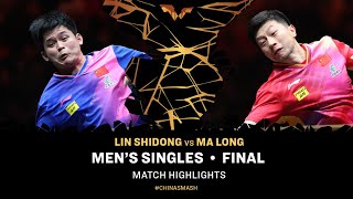 Lin Shidong vs Ma Long  MS F  China Smash 2024 [upl. by Enilesor]