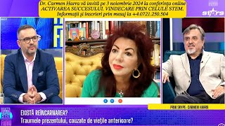 Dr Carmen Harra Hipnoza acces spre viețile anterioare  Antena Stars România [upl. by Broek180]