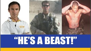 Navy SEAL Captain talks David Goggins amp Joe Hippensteel  the stretch doctor in Cant Hurt Me [upl. by Iruam]