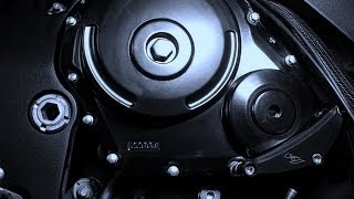 Restore and install Suzuki GSXR600 Clutch Cover add a Slider [upl. by Aryahay]