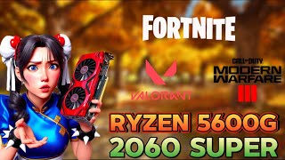 Test de rendimiento FPS RTX 2060 super ryzen 5600G [upl. by Enia467]