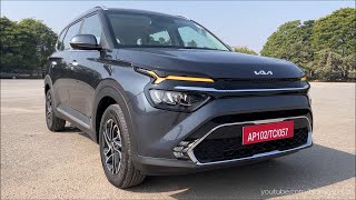 Kia Carens Luxury Plus Auto 2022 ₹17 lakh  Reallife review [upl. by Gelman]