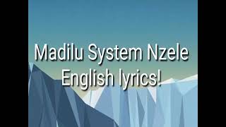 Nzele Madilu System with lyrics English [upl. by Aliet]