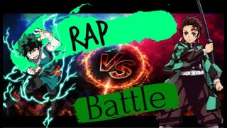 Deku vs Tanjiro Rap Battle [upl. by Assyla]