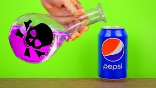 Sulfuric Acid VS Pepsi 7 Amazing Experiments [upl. by Hannah776]