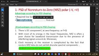 Line coding PSD [upl. by Coonan]