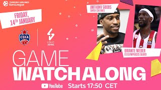 LIVE Watchalong with Briante Weber  CSKA Moscow vs LDLC Asvel [upl. by Anihta]