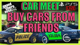 car meet live ps5 BUY AND SELL [upl. by Ardnad]