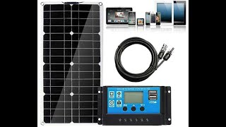 Testing out one of the cheapest solar panels on ebay with MC4 connectors [upl. by Llerrad]