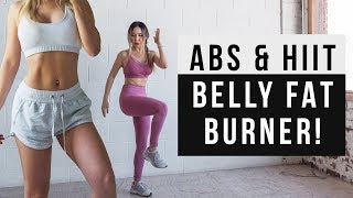 Belly Fat Burner Workout  20 MIN ABS amp HIIT CARDIO Workout At Home  No Jumping alt [upl. by Normandy106]