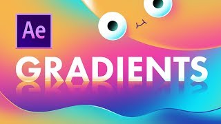 Easy Gradients in After Effects  Animation Tutorial [upl. by Boynton]