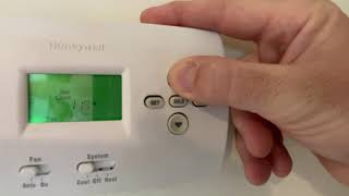 Homeowner Tip How to Reset Your Thermostat [upl. by Jecoa]