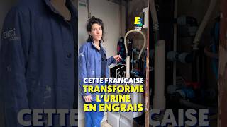 Cette Française transforme lurine en engrais  shorts [upl. by Carol-Jean]