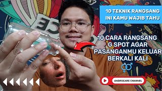 Jarang Banyak Yang Tahu 10 Teknik Rangsang Titik G Spot [upl. by Boaten]