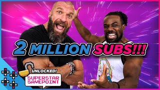 TRIPLE H’s FAVORITE VIDEO GAME TWO MILLION SUBSCRIBERS – Superstar Savepoint [upl. by Iramohs]