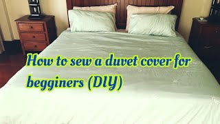 how to sew a fitted sheet  bedding set ep 3 [upl. by Auqinehs666]