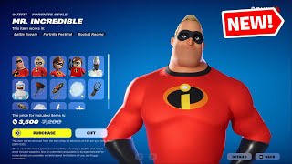 Fortnite NEW The Incredibles Skins and Emote Bundle in Fortnite Item Shop 28th September 2024 [upl. by Herby]