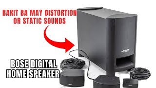 How to Repair Static or Distorted Sounds Bose Cinemate GS Series II Digital Home Theater Speakers [upl. by Twila]