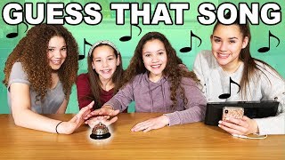 Guess That Song Challenge  BIG Announcement Haschak Sisters [upl. by Adimra]