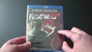 Friday The 13th 8Movie Collection BluRay Unboxing [upl. by Nwahsit369]