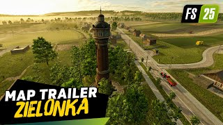 Farming Simulator 25  Zielonka Map Trailer [upl. by Efren]