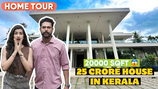 25 CRORE HOUSE IN KERALA 😱  HOME TOUR  20000 SQFT  ULTRA LUXURY MANSION 🔥 [upl. by Haerr489]