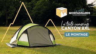 Montage Tente de camping 2 personnes Trigano Jamet Canyon 2XL  Les petits Montagnards [upl. by Acus]