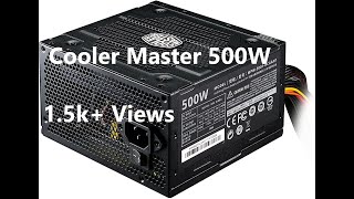 Cooler Master Masterwatt Lite 500W [upl. by Idleman982]